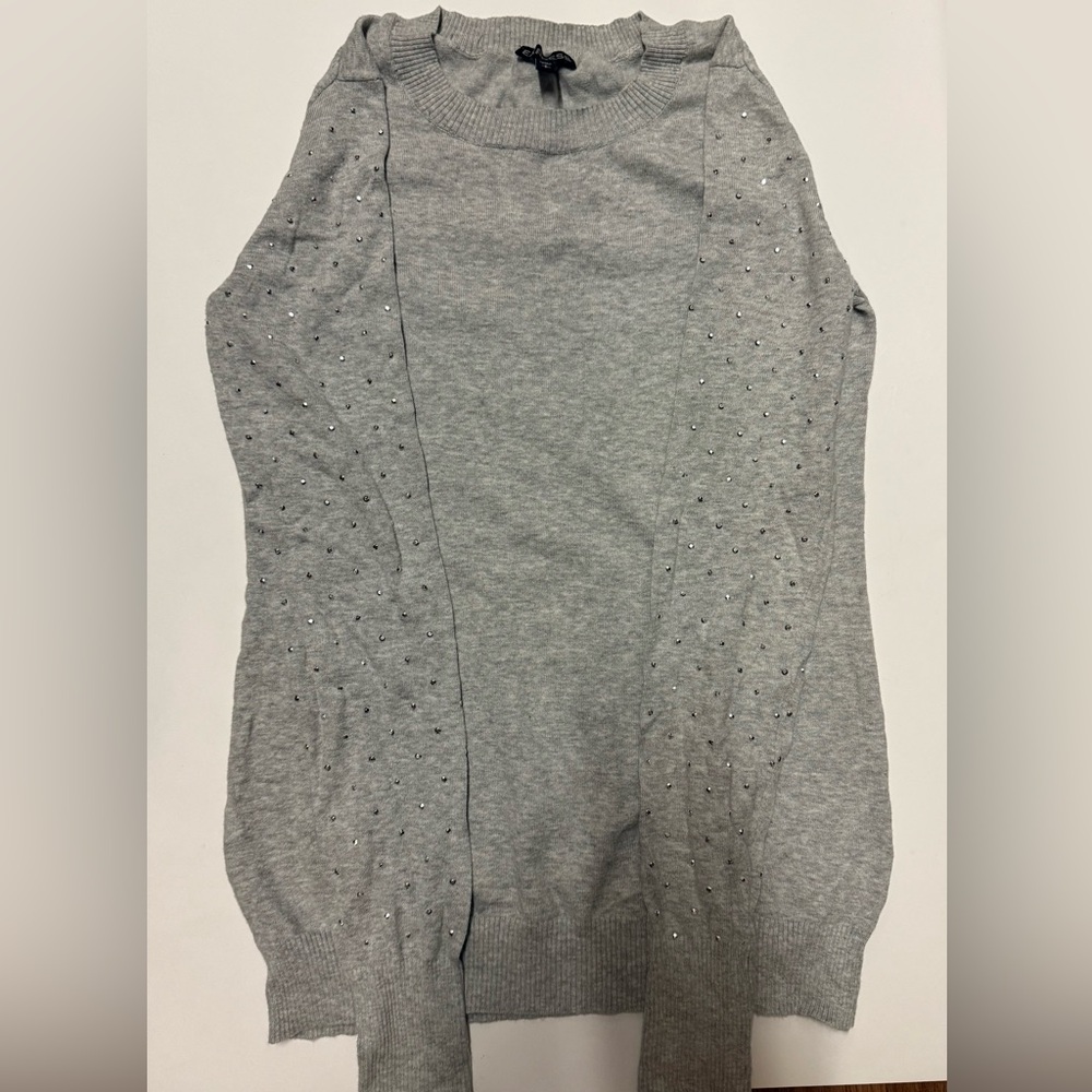 Express Gray Turtleneck Sweater